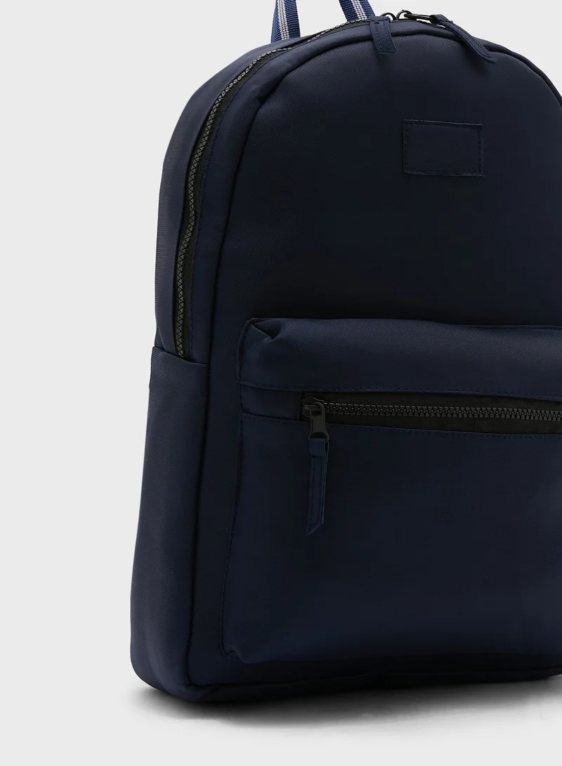 Seventy Five Backpack With Laptop Sleeve And Front Pocket