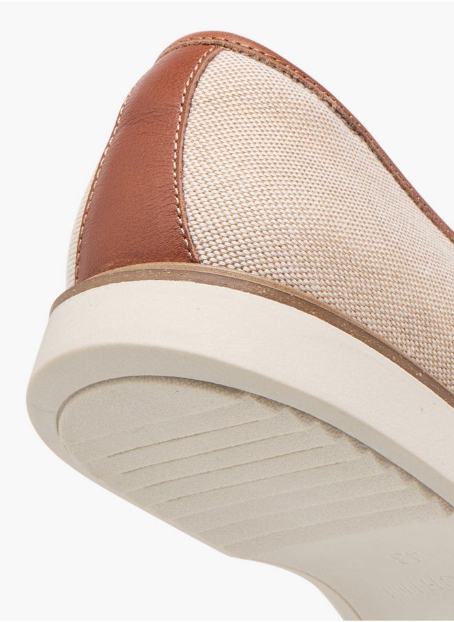 DUCHINI Men's Textured Slip-On Loafers  - Image 5