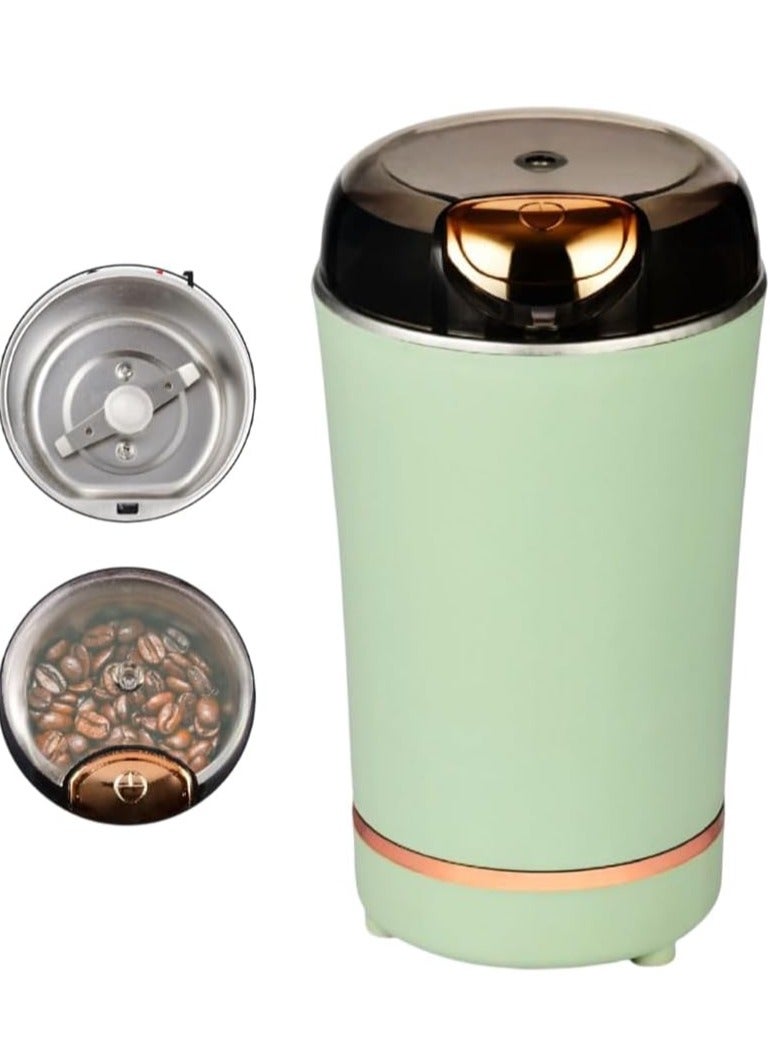 LC Electric Coffee Grinder 300ml – 200W | Stainless Steel Cup & Blade for Fine Grinding | Spice & Bean Grinder | Fast & Easy Food Prep - Image 2