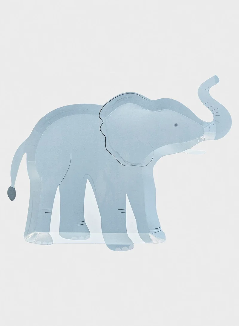 Ginger Ray Elephant Paper Plates