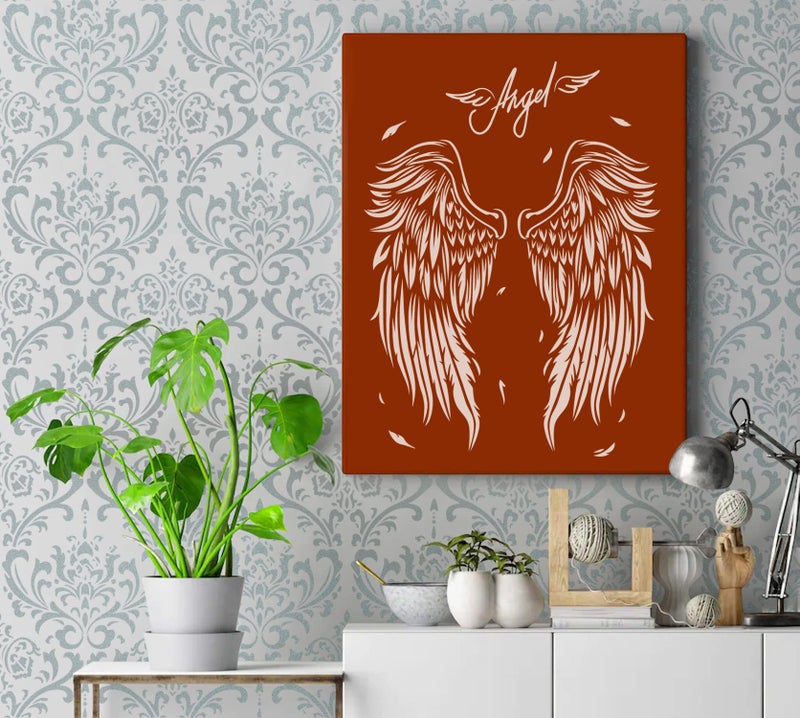G Gss Designs Damask Wall Stencil For Painting 16X24Inch Wall Stencil Diy Home Decor Stencils Paint Stencil For Walls Furniture Floors Fabric Crafts - Image 2
