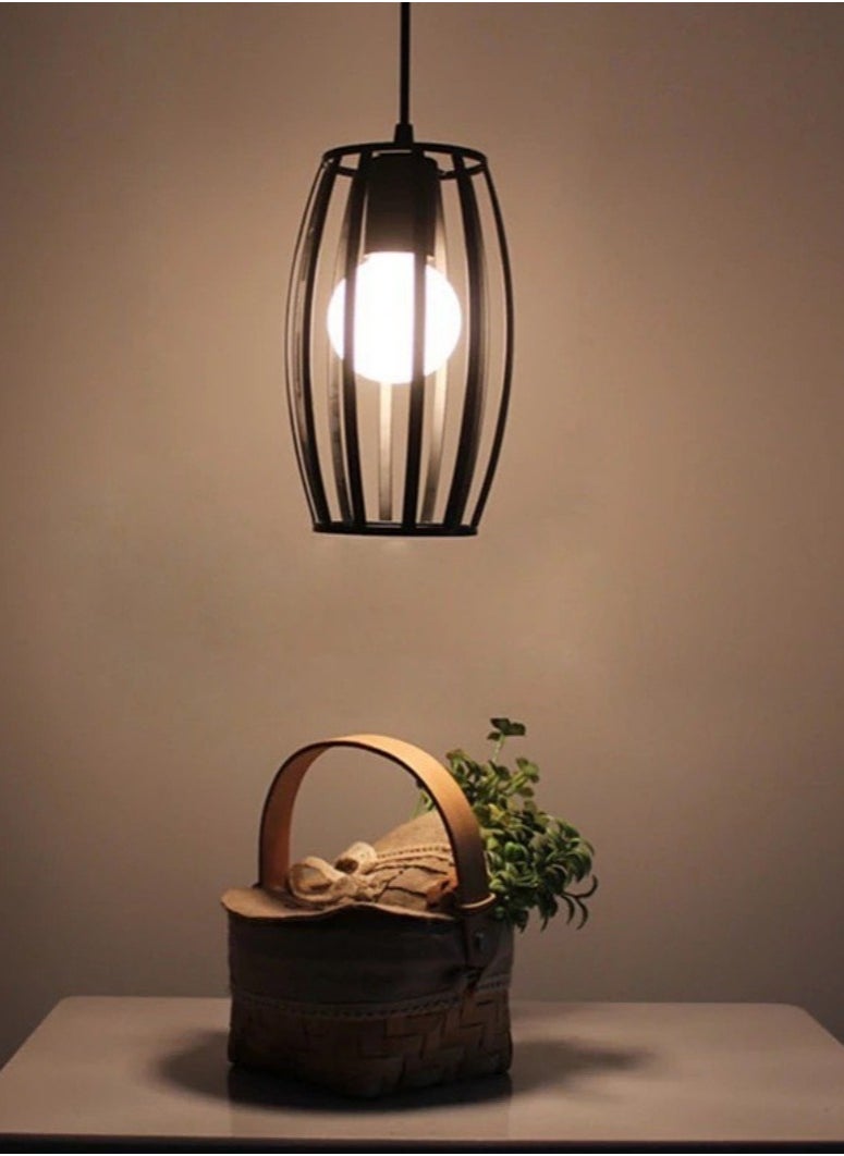 Generic Triangle-1004 - 1 Ceiling Lamp-Black  - Image 1