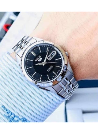 Snkl23k1 Seiko Snkl23 Pret Seiko Automatic Black Dial Stainless