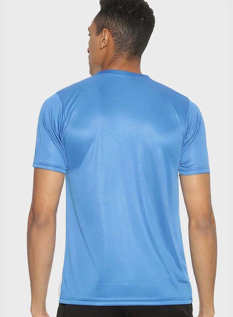 Campus Sutra Color block T-shirt