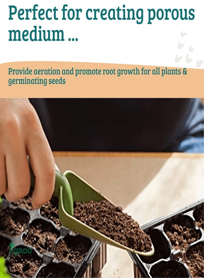 أوجاو مكعبات جوز الهند UGAOO بوزن 1 كجم لنباتات الحدائق المنزلية | وسط زراعة من ألياف جوز الهند المضغوطة والمعقمة لإنبات البذور، وخلطة للتربة، والزراعة الداخلية والخارجية، وتهوية التربة - Image 3