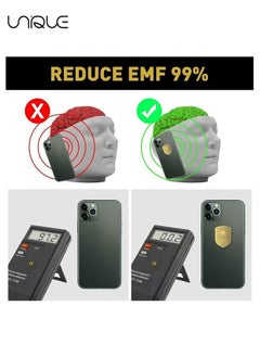 Unique Cell Phone EMF Protection Blocker, 6Pcs Anti 5G Radiation Shield Sticker, Radiation Neutralizers for iPhone iPad, EMF Blocker for All Electronics, for Mobile, Computer, Radio, Laptop, Tablet PC  - Image 4