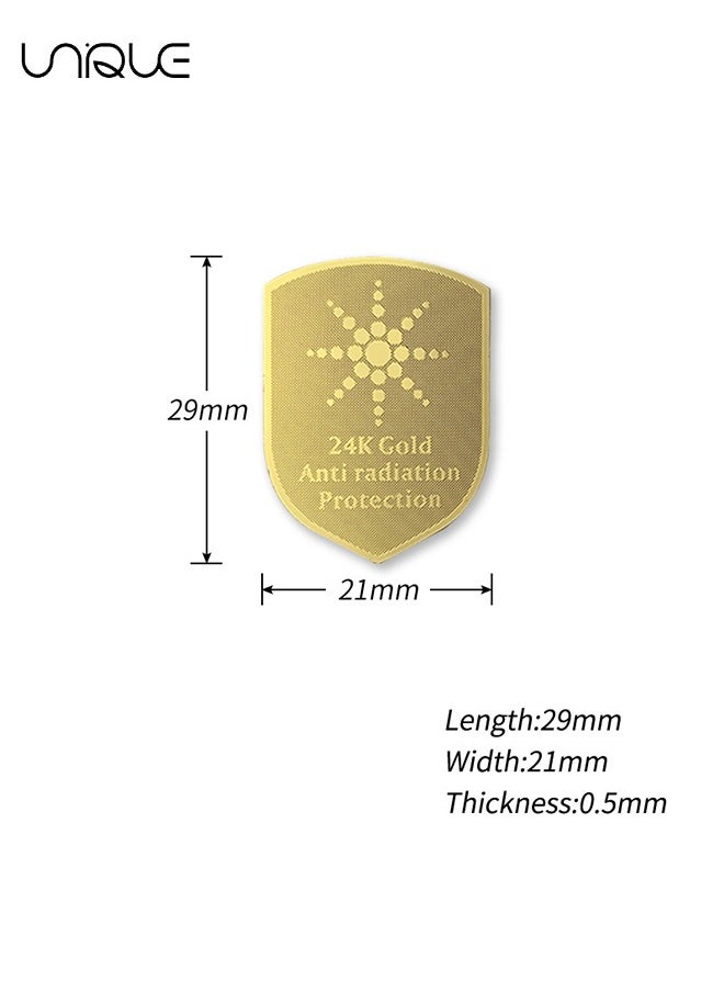 Unique - Cell Phone EMF Protection Blocker, 6Pcs Anti 5G Radiation Shield Sticker, Radiation Neutralizers for iPhone iPad, EMF Blocker for All Electronics, for Mobile, Computer, Radio, Laptop, Tablet PC - Image 1