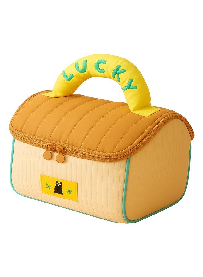 Nispruhay Style Cosmetic Bag Bra Organizer and Travel Bag (Square) - Image 1