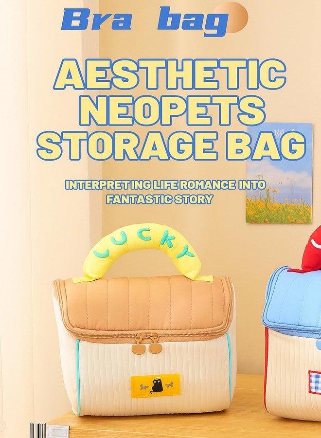 Nispruhay Style Cosmetic Bag Bra Organizer and Travel Bag (Square) - Image 5