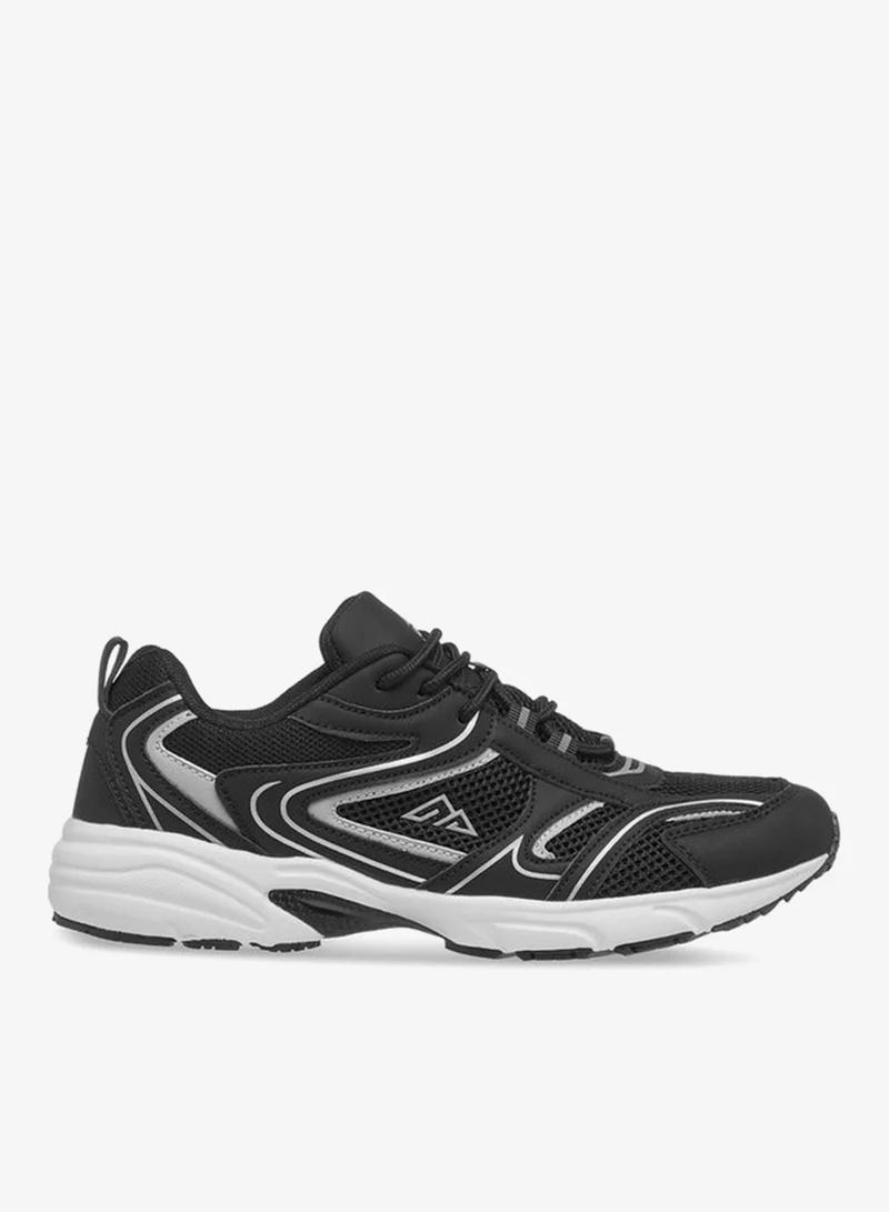 Women's Panelled Lace-Up Sports Shoes