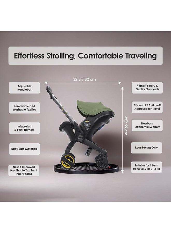 Doona Infant Car Seat - Desert Green - Image 4