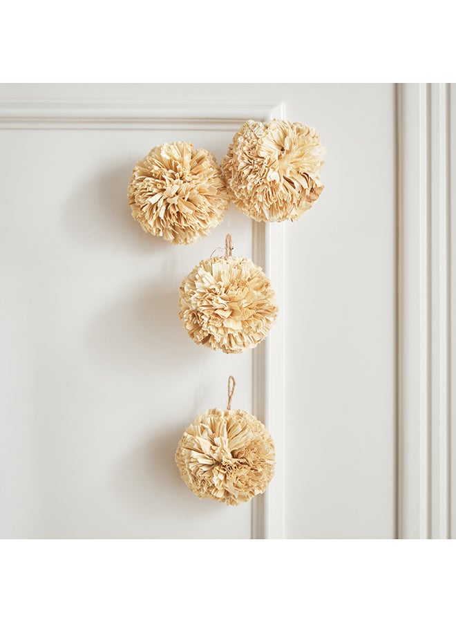 Home Box Miley Handcrafted Maizy Leaves Decorative Ball 8.5 x 33 x 8.5 cm  - Image 1