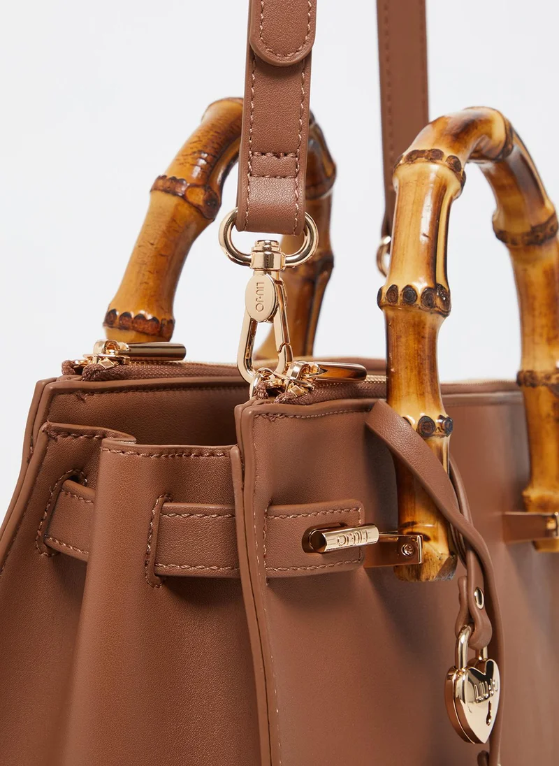Liu Jo Brown bag with charm