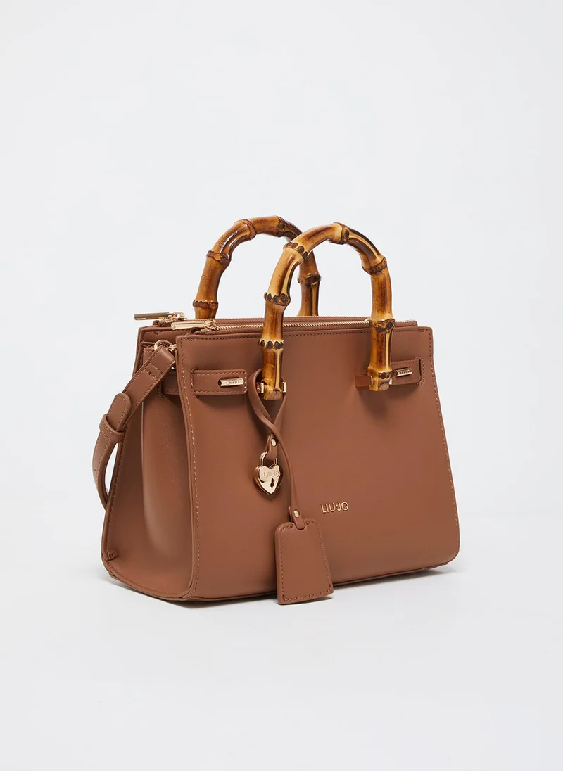 Liu Jo Brown bag with charm