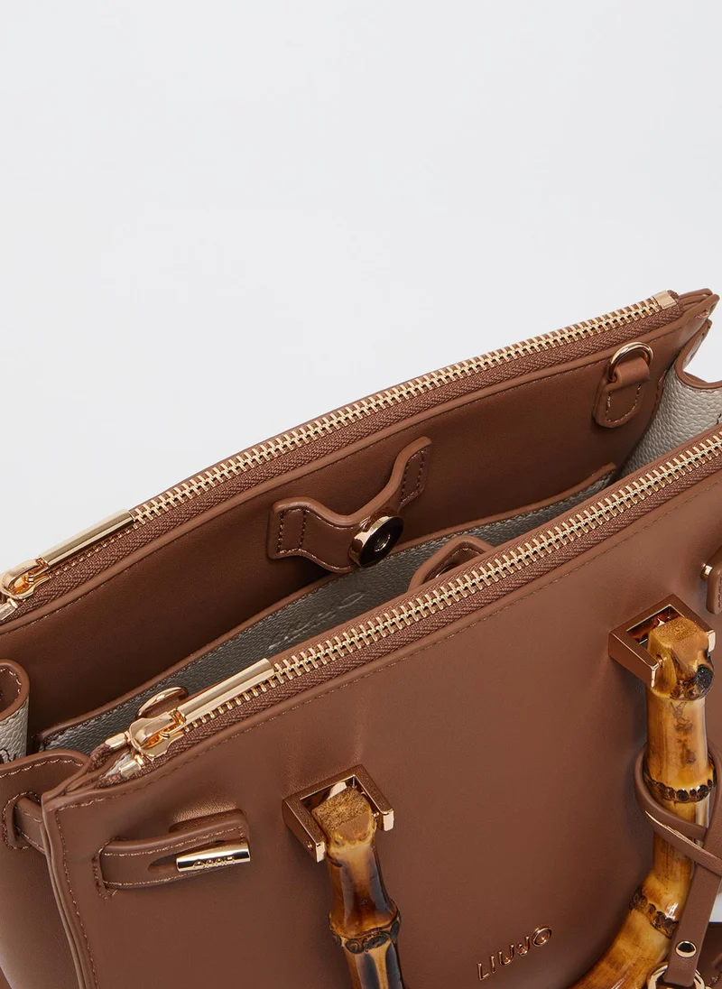 Liu Jo Brown bag with charm