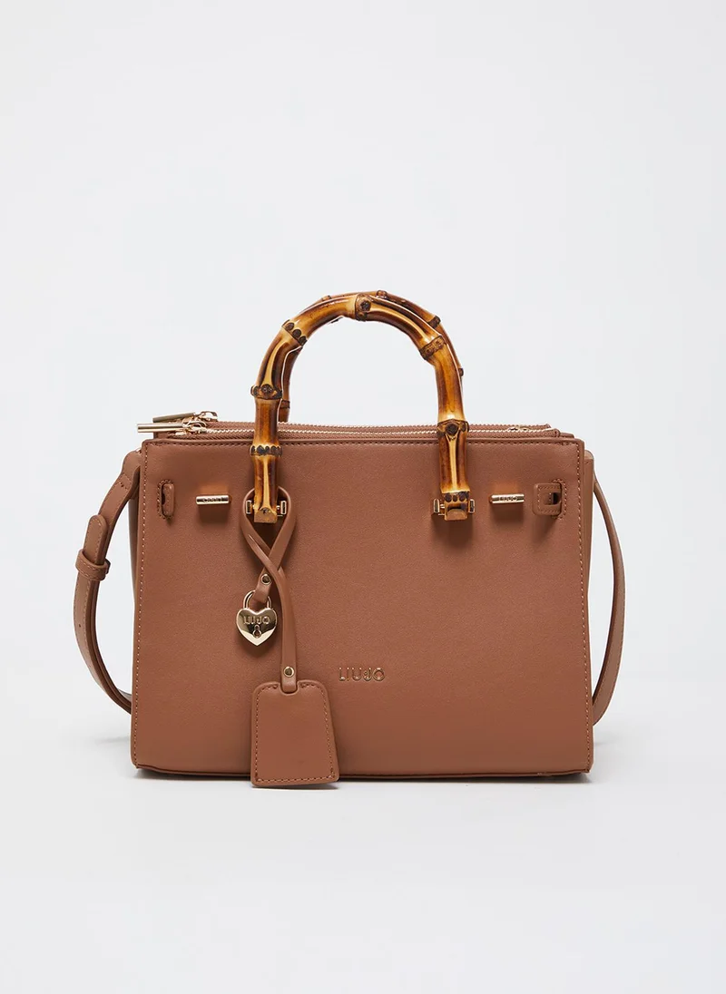 Liu Jo Brown bag with charm