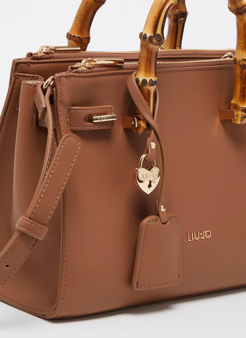 Liu Jo Brown bag with charm