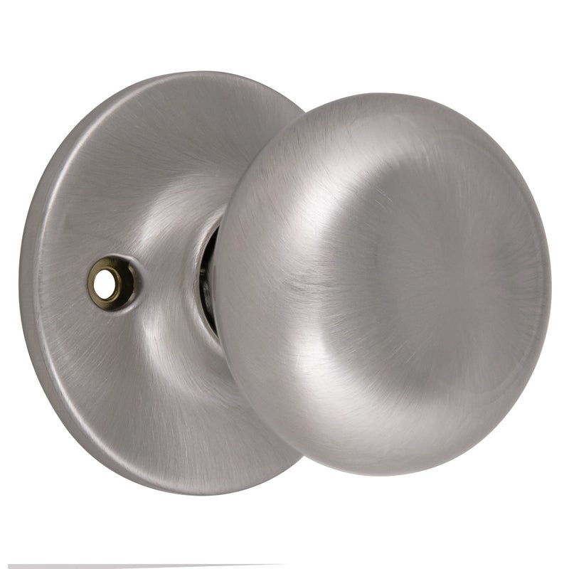 Design House 753293 Cambridge Dummy Door Knob, Satin Nickel - Image 1