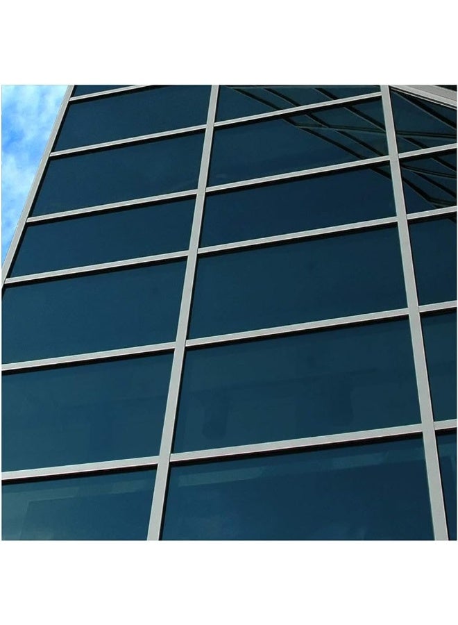 BDF EXNA20 Exterior Window Film Daytime Privacy and Sun Control Natural 20 Black Dark  24in X 24ft - Image 3