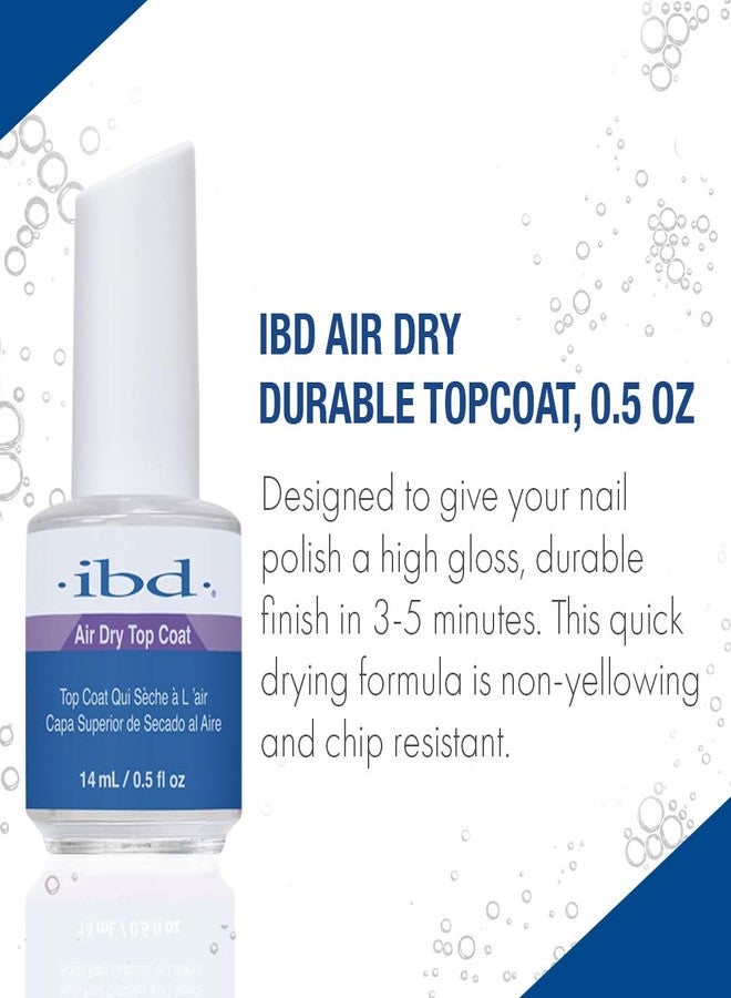 IBD Air Dry Topcoat, 0.5 Ounce - Image 3
