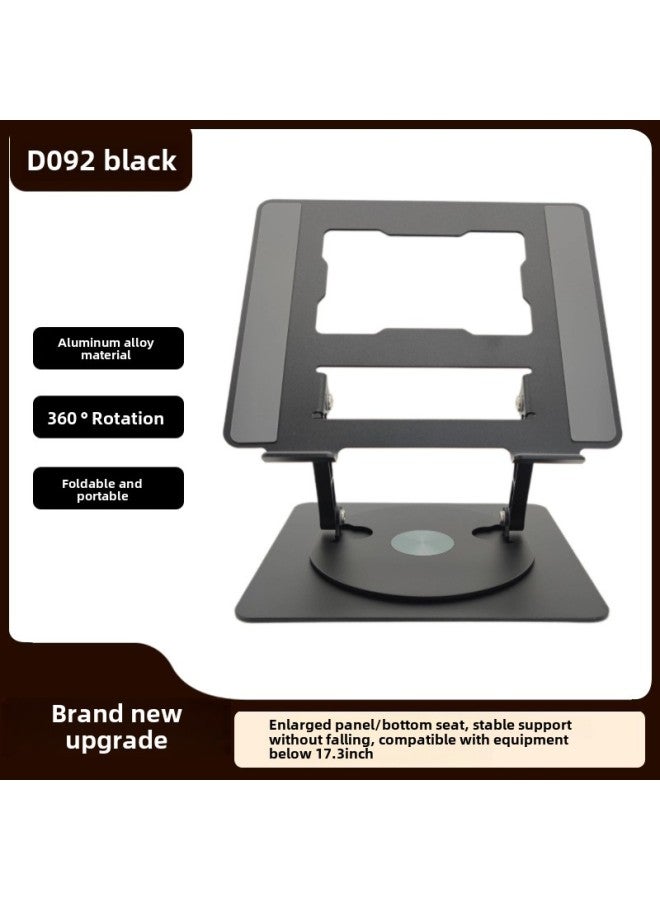 Generic Adjustable Height Aluminum Alloy Laptop Stand Desktop Cooling ...
