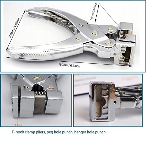 Suprwin Heavy Duty Manual T-Shaped Hole Cutting Tool Hanger Hole Punch (T Solt) - Image 4