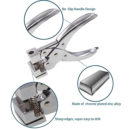 Suprwin Heavy Duty Manual T-Shaped Hole Cutting Tool Hanger Hole Punch (T Solt) - Image 2