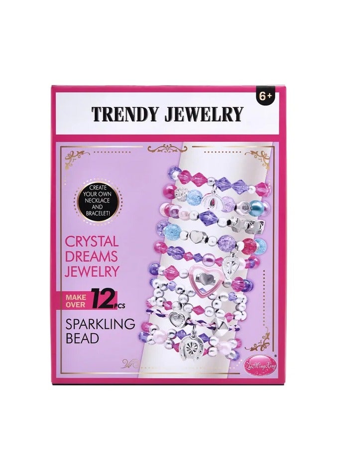 STEM Trendy Beading Jewelry Create Your Own Craft Kit - Image 1