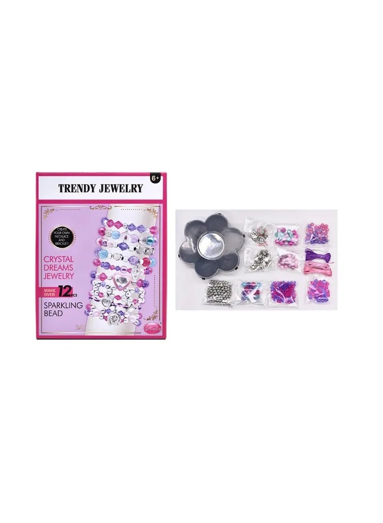 STEM Trendy Beading Jewelry Create Your Own Craft Kit - Image 2