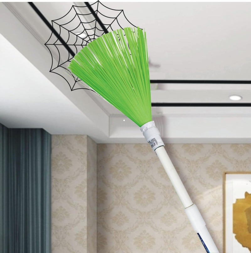 VIMAL Roma (2 in 1) Multi-Purpose Broomstick for Jaala (Spider/Cob Web) / Ceiling Fan/Wall/Roof Cleaning with Extendable Handle - Image 4