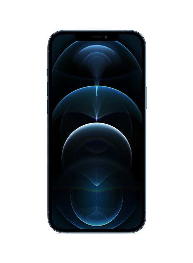 ابل  هاتف iPhone 12 Pro Max مع تطبيق Facetime وسعة 128 جيجابايت باللون الأزرق الهادئ وتقنية 5G - إصدار عالمي - Image 2