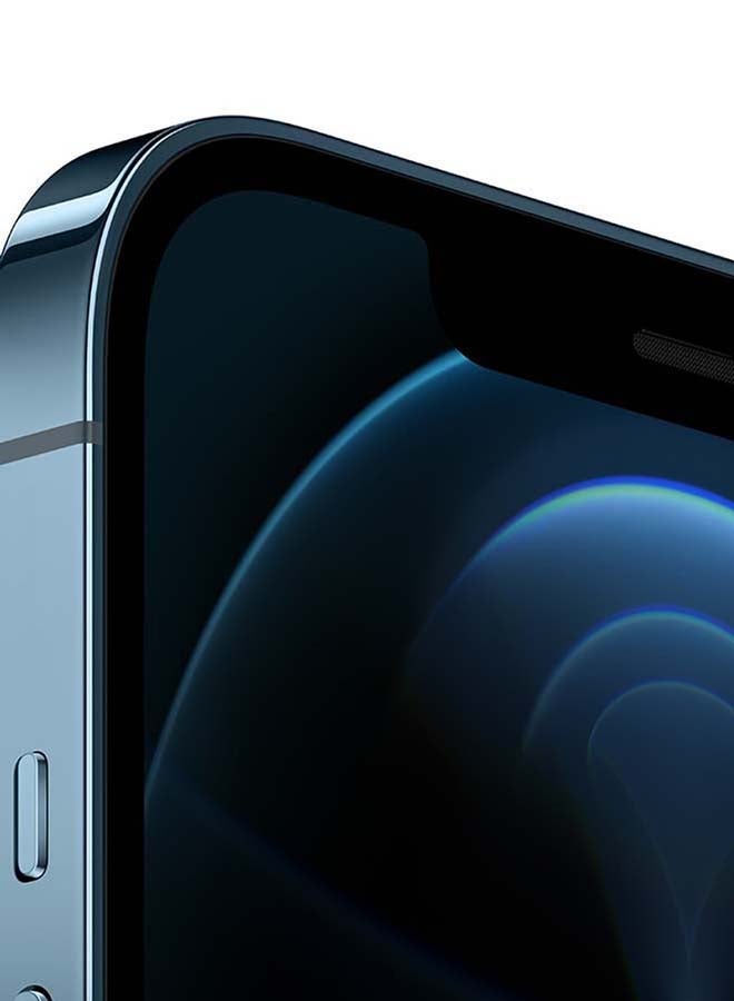 ابل  هاتف iPhone 12 Pro Max مع تطبيق Facetime وسعة 128 جيجابايت باللون الأزرق الهادئ وتقنية 5G - إصدار عالمي - Image 3