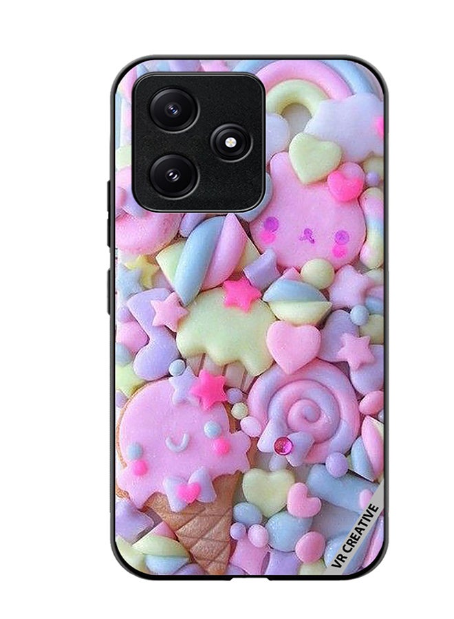 VR CREATIVE Protective Case Cover For Xiaomi Poco M6 Pro 5G Kawai Decoden Design Multicolour - Image 1