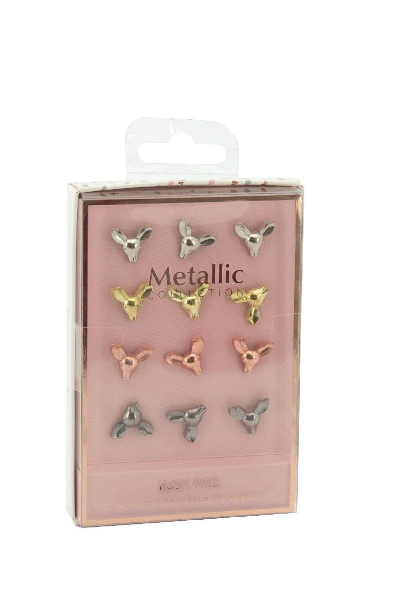 روكو دبابيس دفع معدنية بألوان متنوعة