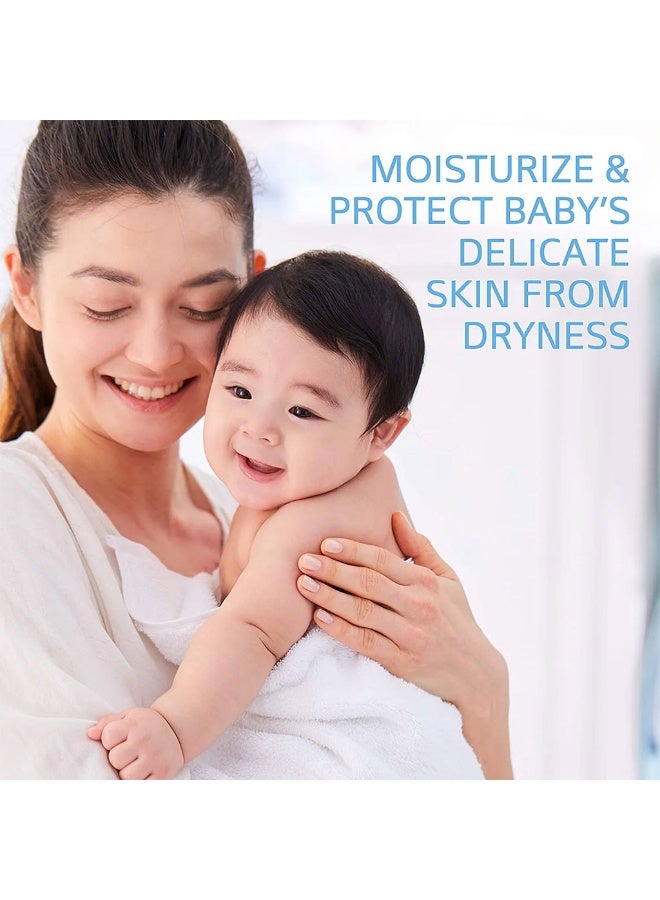 Cetaphil Baby Daily Lotion With Organic Calendula, Delicate Face And Body Moisturizer For Sensitive Skin, Unscented, 400 ML - Image 2