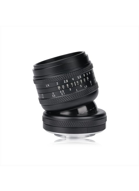 50mm F1.4 Large Aperture Full Frame Manual 2-in-1 Tilt Lens Miniature Model Effect & Filter Slot Compatible with Leica/Panasonic/Sigma L-Mount Mirrorless Camera FP,S5,S1,S1R,S1H,SL,TL,TL2,etc