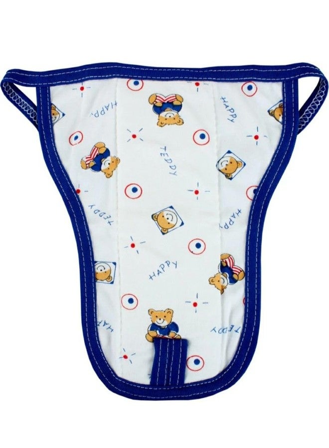 MIRACLE MOMS New born Baby's Cotton Cloth Nappy/Langot/U Shaped Washable and Reusable Nappies (Multicolour, 0-12 Months)/ Padded nappies (Children One Size, Pack of 6) - Image 4