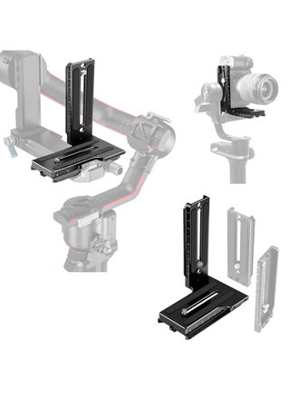 Aluminum L Bracket Vertical Horizontal Switching Quick Release Plate for DJI Ronin RS2 RSC2 for Zhiyun Weebill-S Gimbal Stabilizer Tripod Monopod and SLRs - pzsku/Z89B665012C680CC1338FZ/45/_/1723025865/a19b8553-59bb-402d-a5b3-f8f9a4067d09