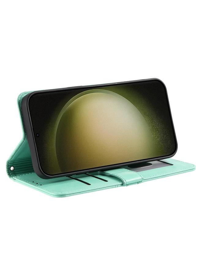 اس-توب جراب هاتف جلدي بسيط لهاتف Samsung Galaxy S25 Ultra 5G، محفظة بسعة 6 بطاقات - Image 4