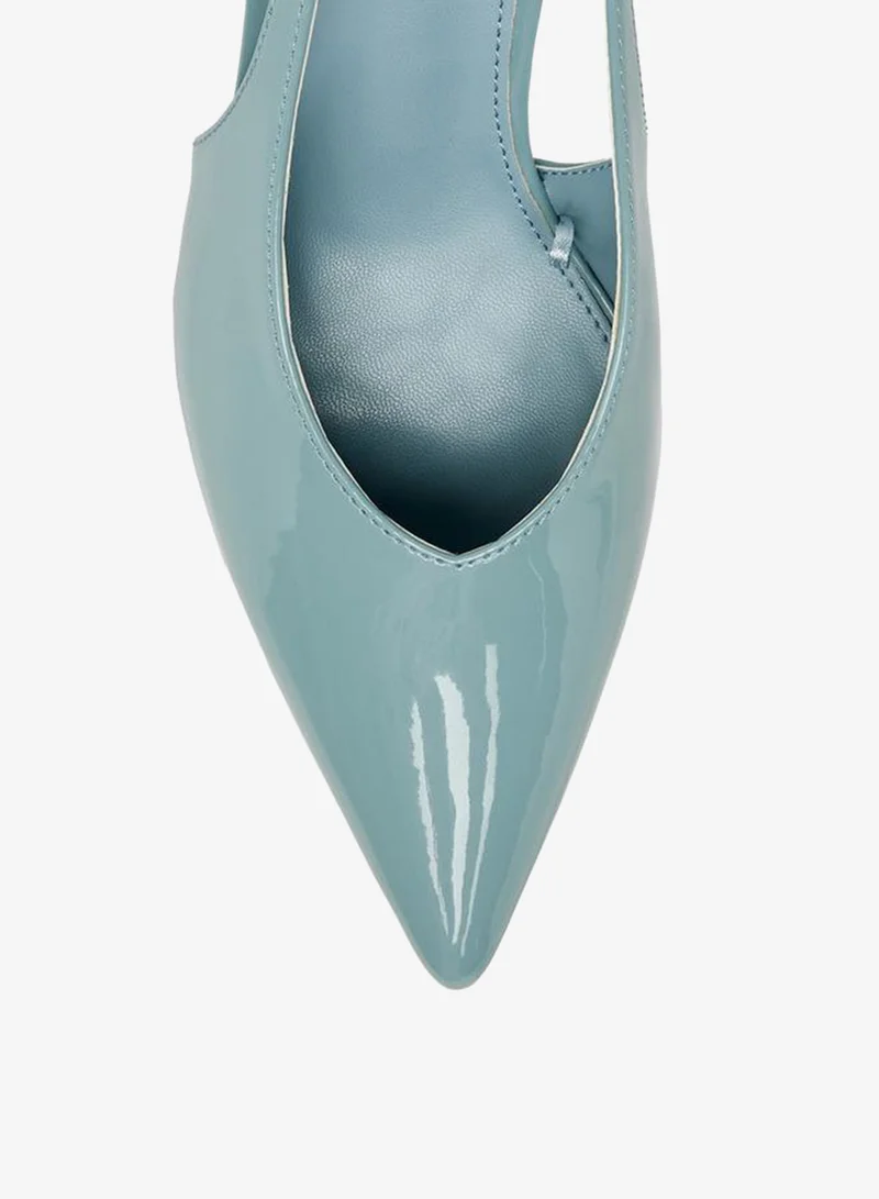 Flora Bella By Shoexpress BLUE Flora Bella Women Pointed Toe Slingback Shoes for Women | Best Price UAE
