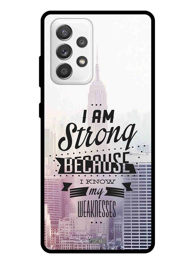 Theodor Protective Case Cover For Samsung Galaxy A52s I am Strong - Image 1