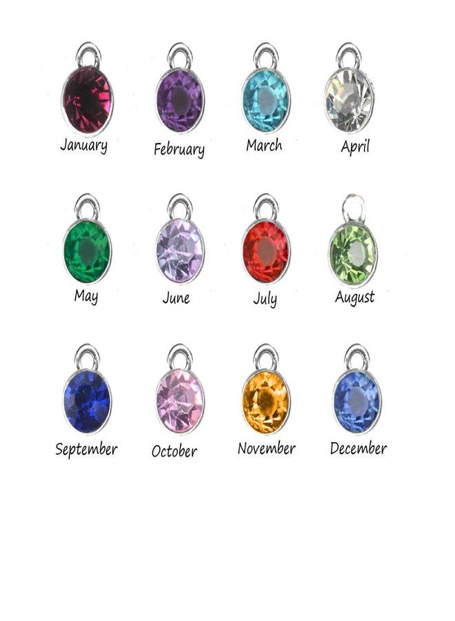 TISDA Birthstone Crystals Necklace,The Love between Grandmother and Granddaughter is Forever Necklace Family Jewelry Christmas Gift (August) - Image 4