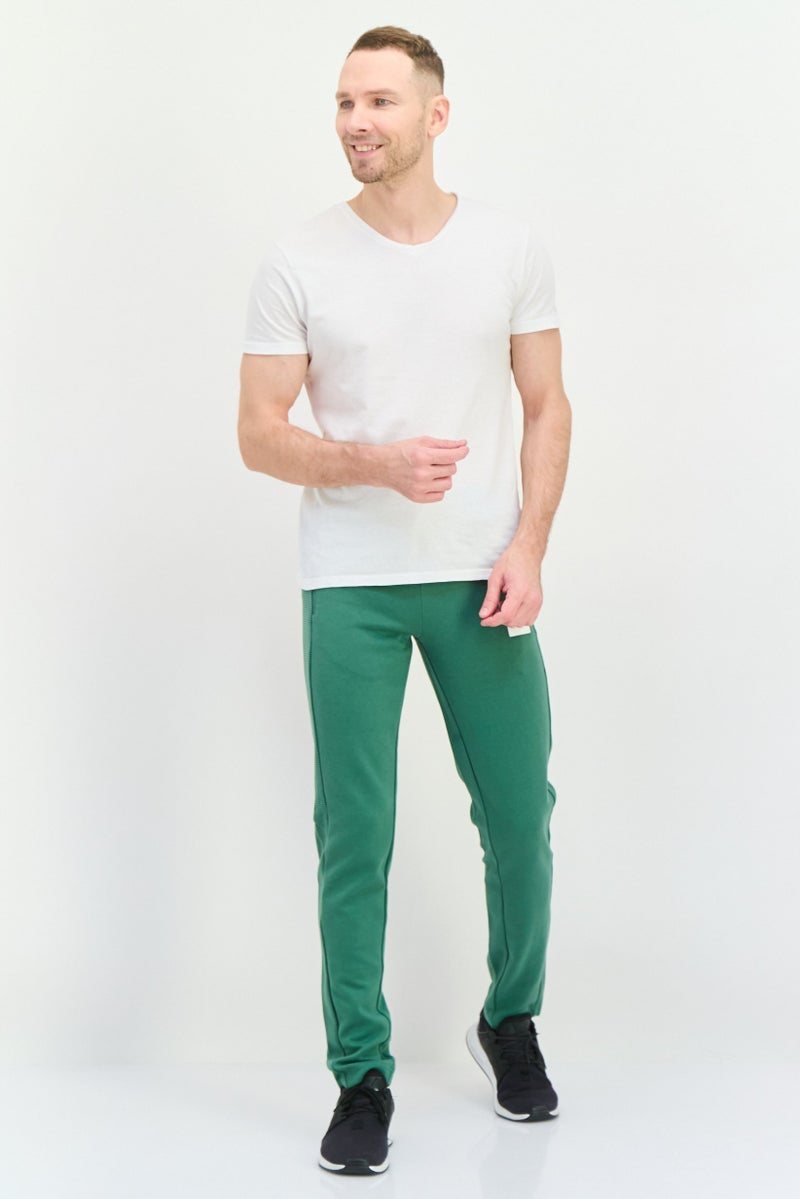 PUMA Men Sportswear Fit Outdoor Sweatpants,, Green - Image 2