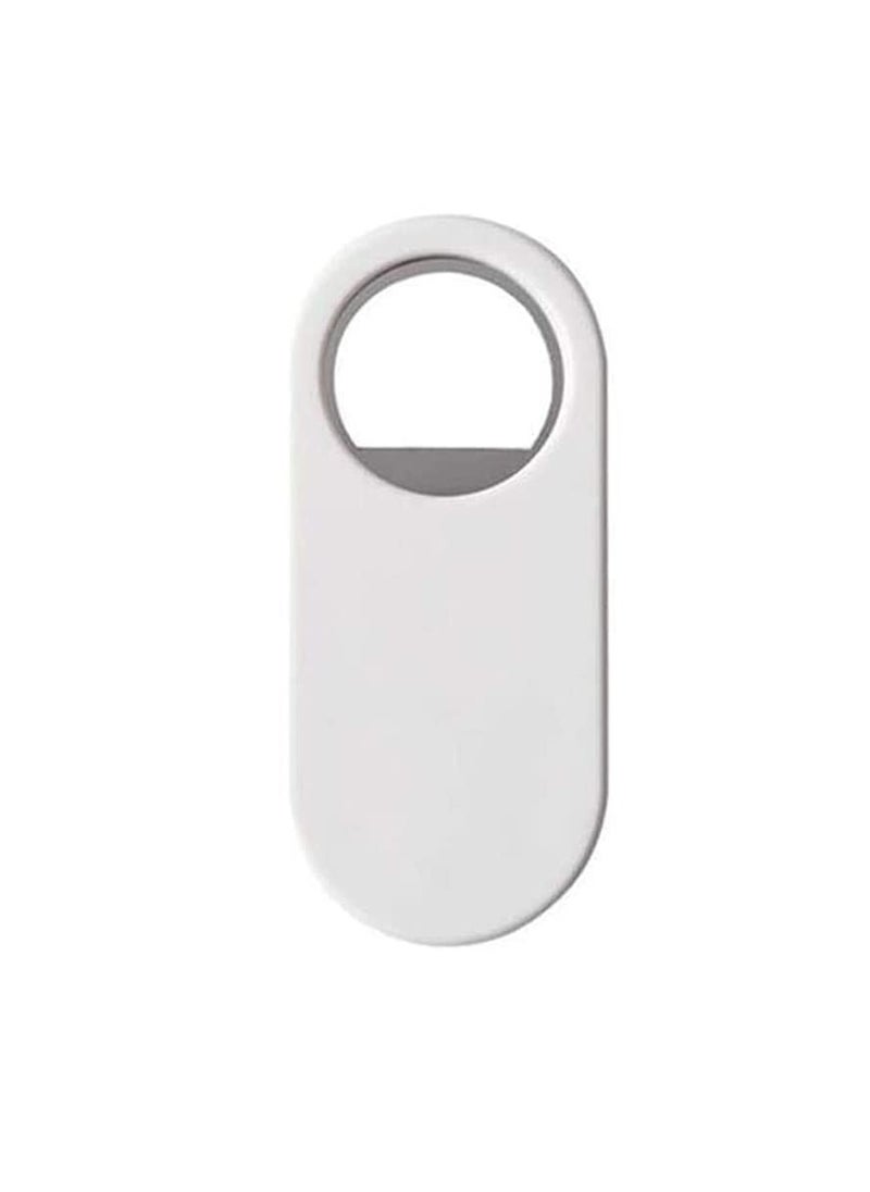 SYOSI - Bottle Opener Stainless Steel Flat Bottle Opener 2 in 1 Flat Opener for Refrigerator Magnet Simple and Efficient Corkscrew for Home Kitchen Restaurant Multifunctional Can Opener - Image 1