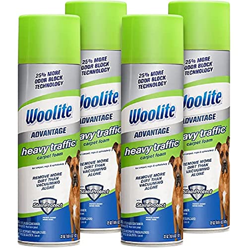 Bissell Woolite Advantage Heavy Traffic Carpet Foam 4 Pack, 3320 - Image 1