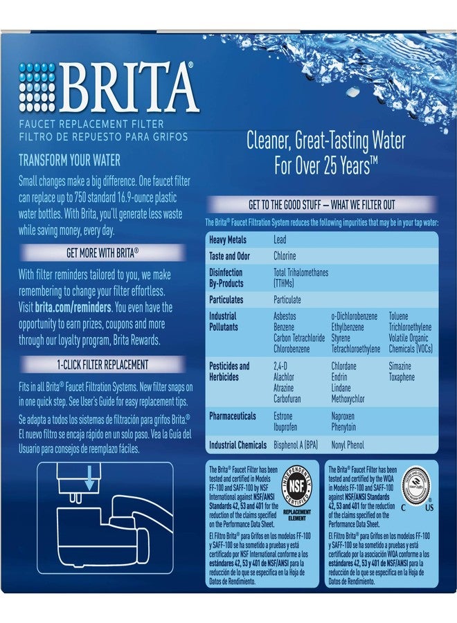 بريتا فلتر بديل لنظام الترشيح Brita On Tap، أبيض - Image 3