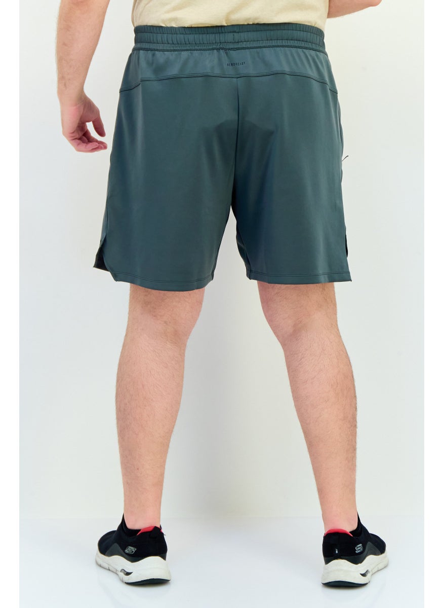 Adidas Men Sportswear Fit 7 Inseam Training Shorts, Dark Sage  - Image 3