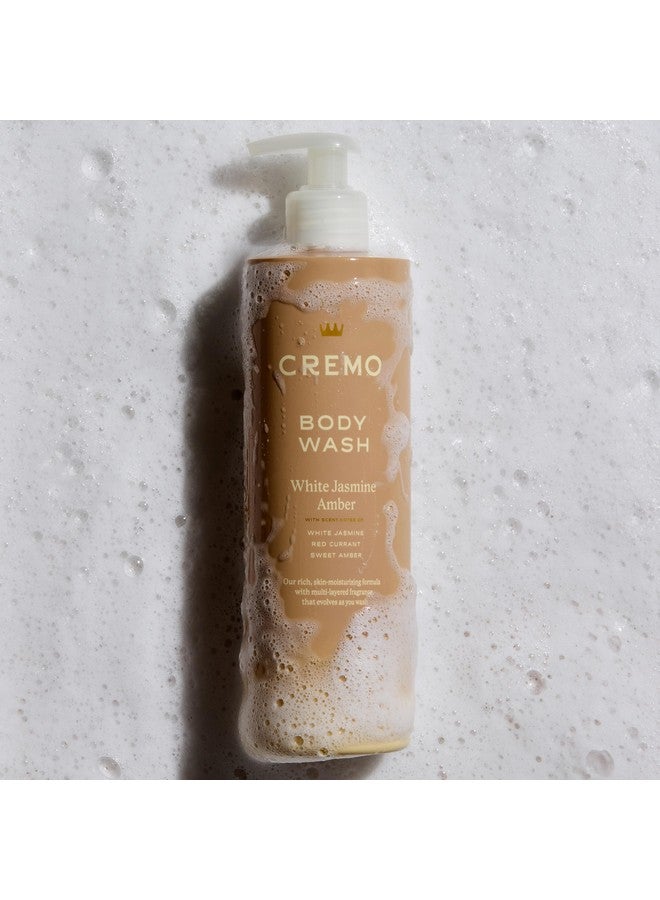 كريمو غسول الجسم المرطب للبشرة برائحة الياسمين الأبيض والعنبر للنساء، برائحة الياسمين الأبيض والكشمش الأحمر والعنبر الحلو، 16 أونصة سائلة - Image 2