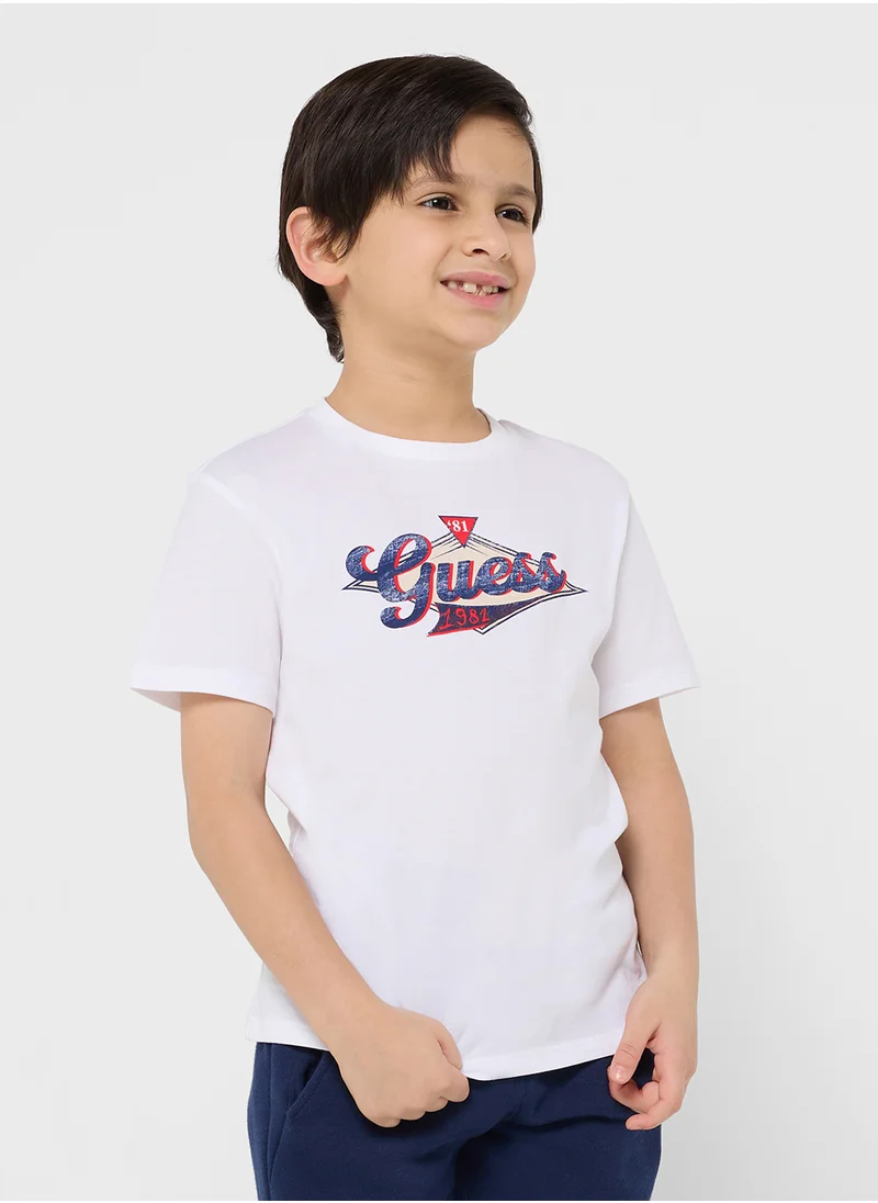 جس Kids  Graphic Print T-Shirt