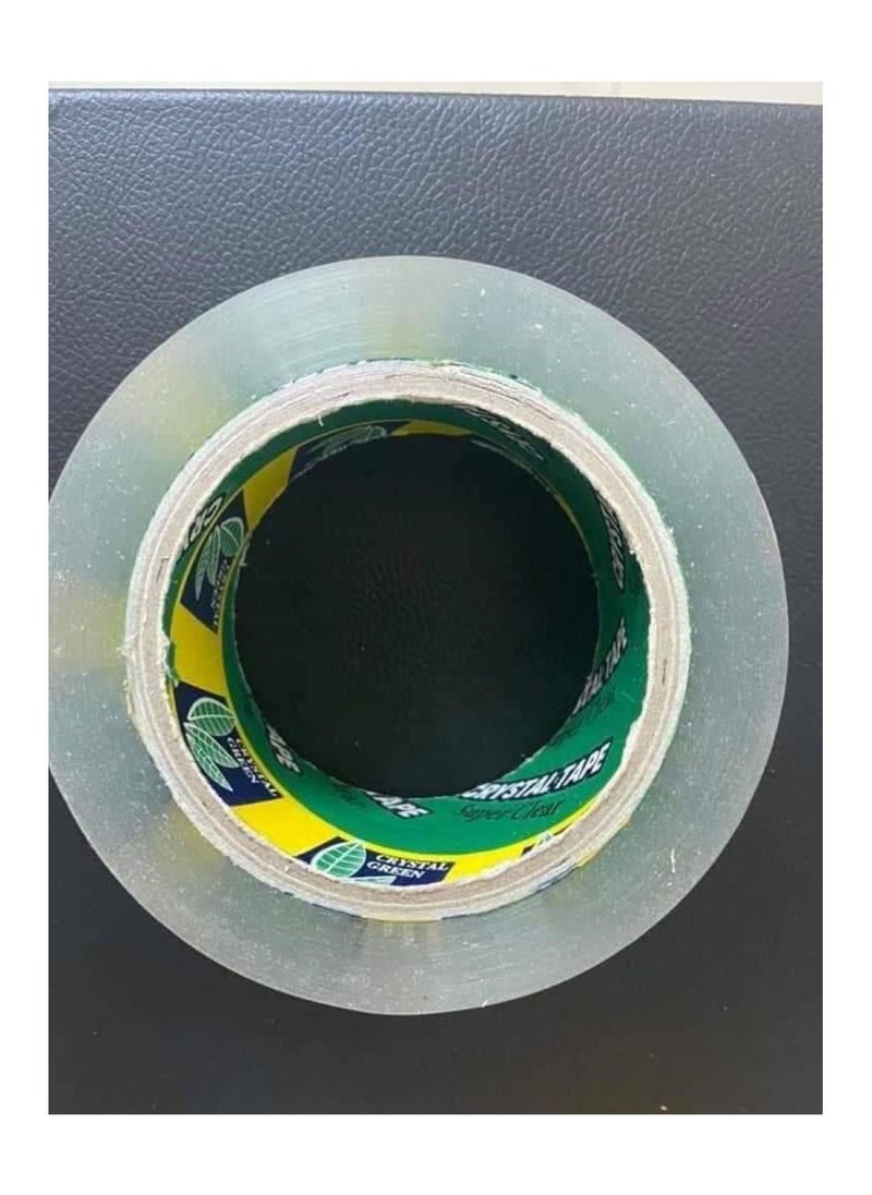 Generic Wide Transparent Tape Crystal 150 Yard - 6 Pcs 